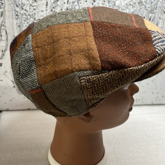 Hanna Hats Vintage Cap Patchwork
Tweed Sz L Wool News Cap - Picture 4 of 7